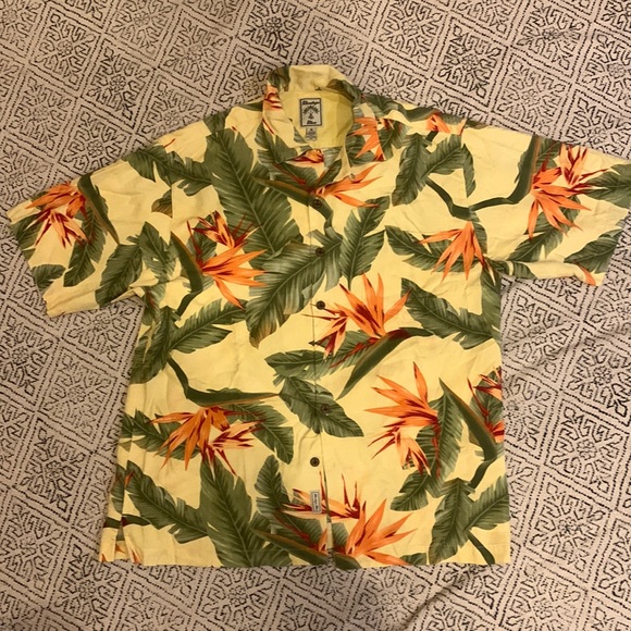 Montego Mon 100% Silk Cabana Shirt - Picture 1 of 4